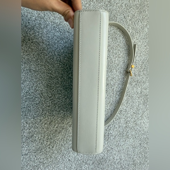 SAINT LAURENT MANHATTAN SMALL in BLANC VINTAGE - Picture 7 of 8